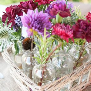 Bright wedding centrepieces flowers passion for flowers