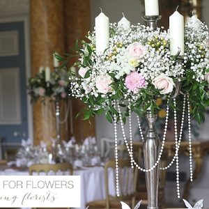 Stoneleigh Abbey Wedding Centrepieces Flowers