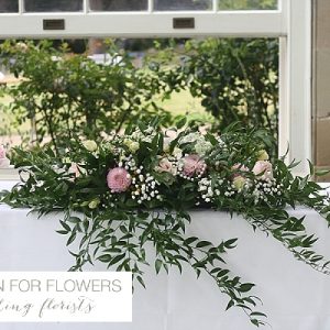 Stoneleigh Abbey Ceremony Wedding Flowers