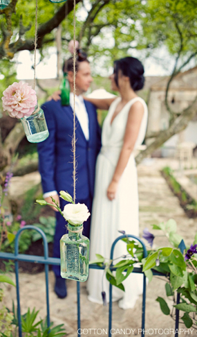 hanging bottles wedding flowers passion for flowers