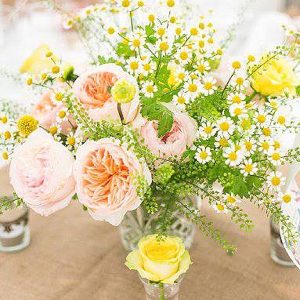 peach wedding centrepieces flowers passion for flowers