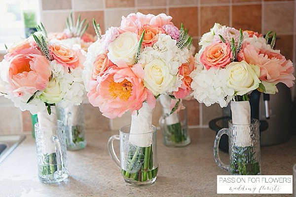 pink wedding flowers passion for flowers wedding florists  (7)