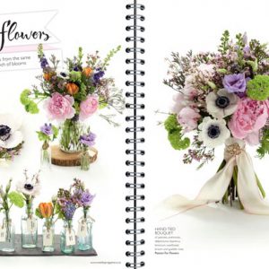 Passion for Flowers mixed flowers featured in Wedding Flowers Magazine July 2014