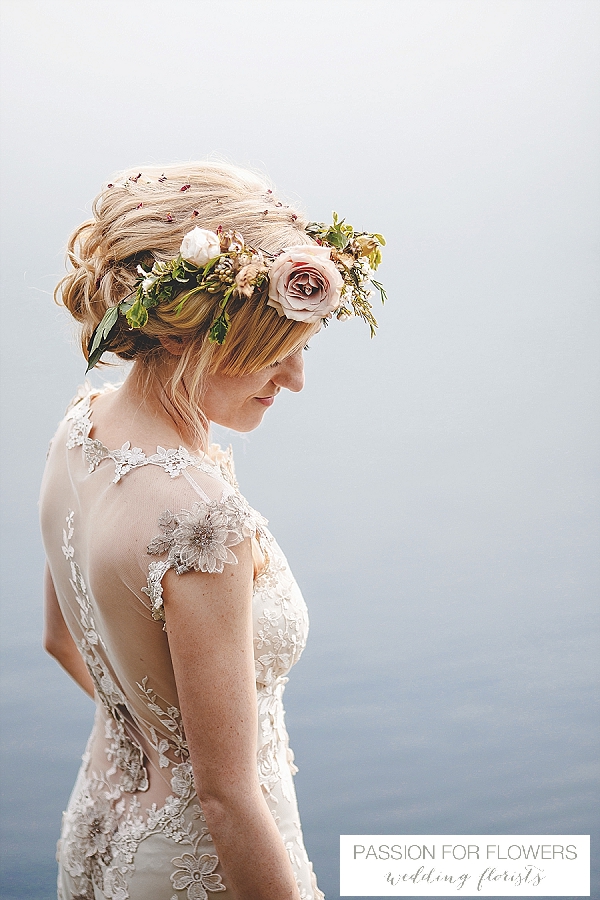 rustic-elegant-wedding-flowers-flower-crown-passion-for-flowers