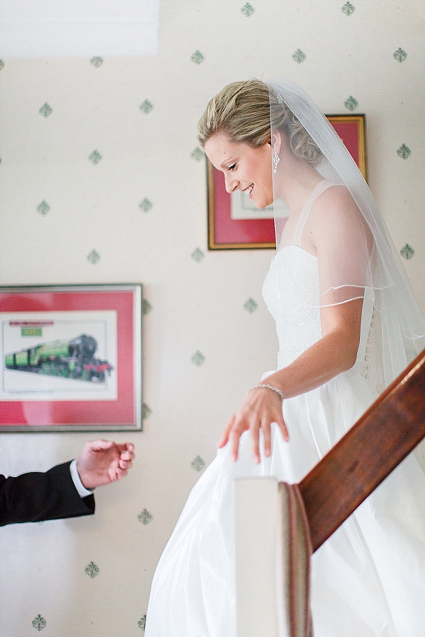 bride in wedding dress