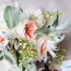 coral mint green peach wedding flowers bouquets