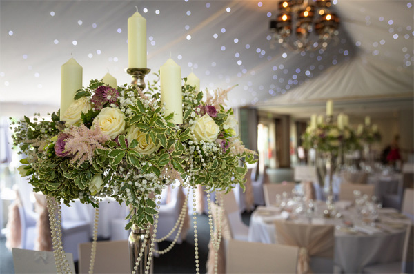 candelabra centrepieces hogarths hotel