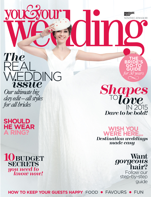 you and your wedding magazine cover