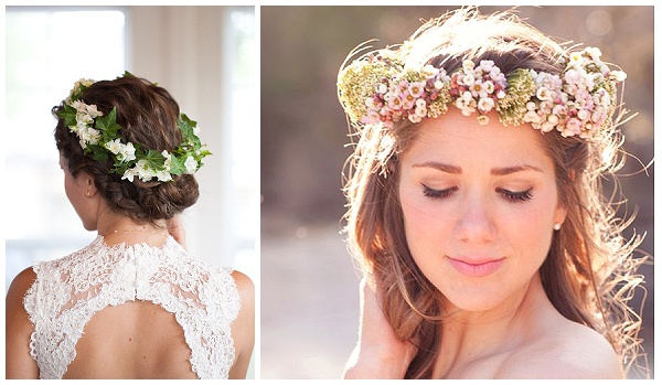 flower circlet wedding