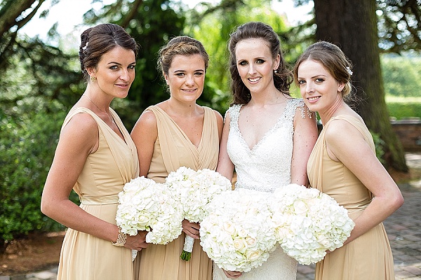 hydrangea bouquet bridesmaids