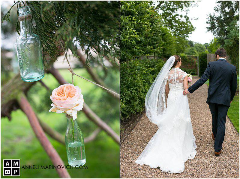 Iscoyd-Park-Wedding-Flowers-hanging-bottles