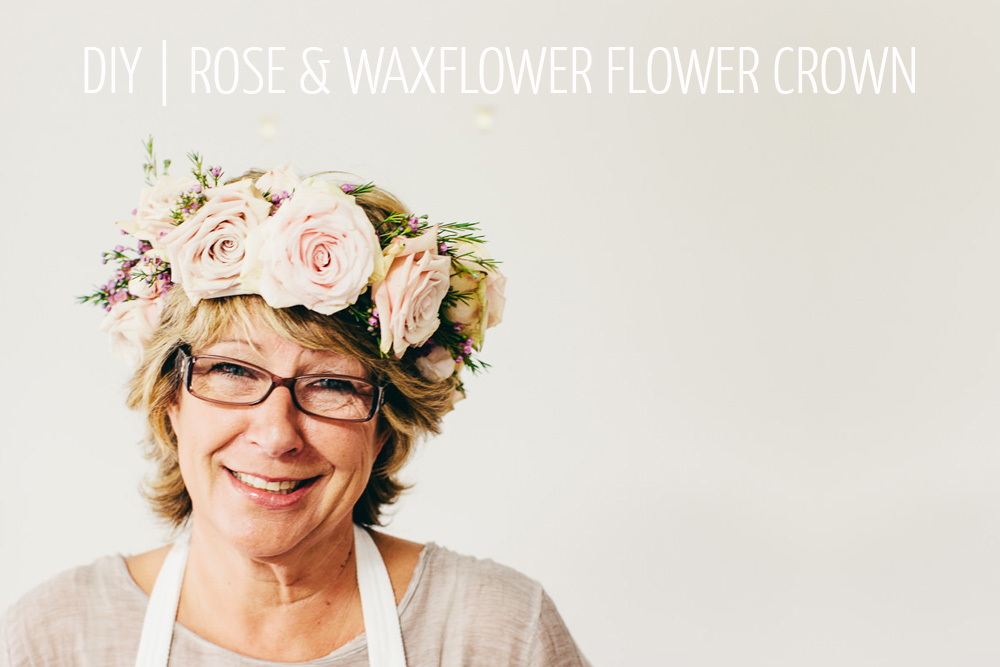 how to make a flower crown by Passion for Flowers