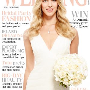 wedding magazine march april front cover