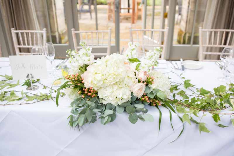 Top Table Wedding Flowers Hampton Manor Passion for Flowers (4)