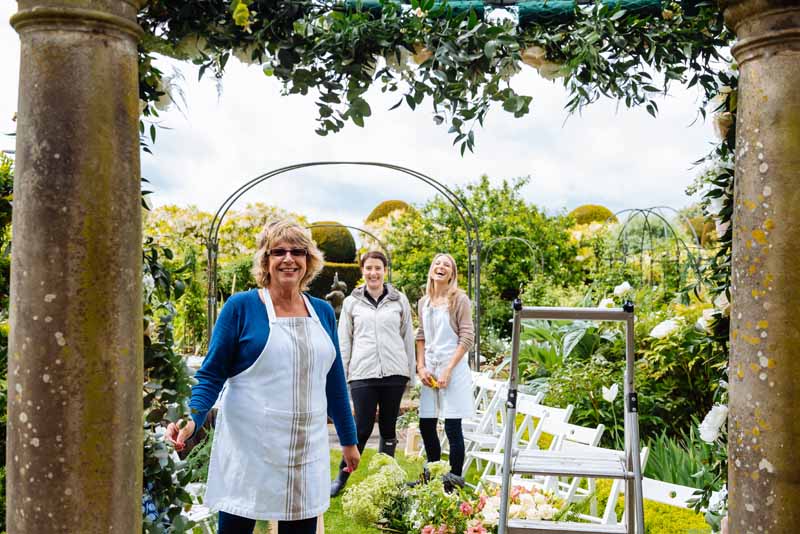 Passion-for-Flowers-behind-the-scenes-creating-a-floral-arch-at-Birtsmorton-Court
