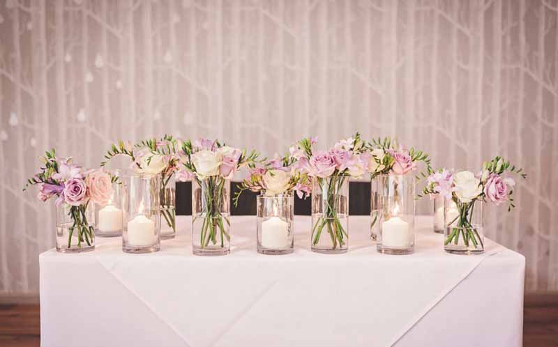 Tall Vase Wedding Centrepieces Passion For Flowers