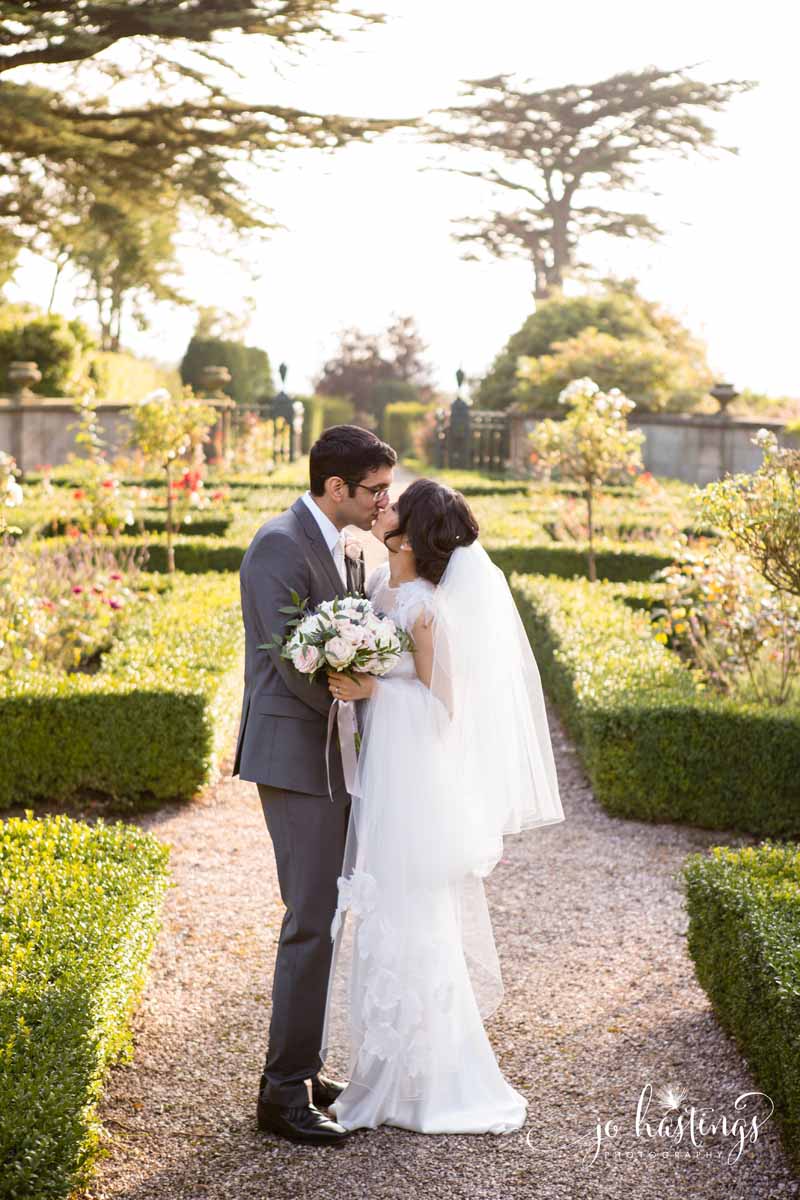 Wedding and Heath House bride and groom portraits