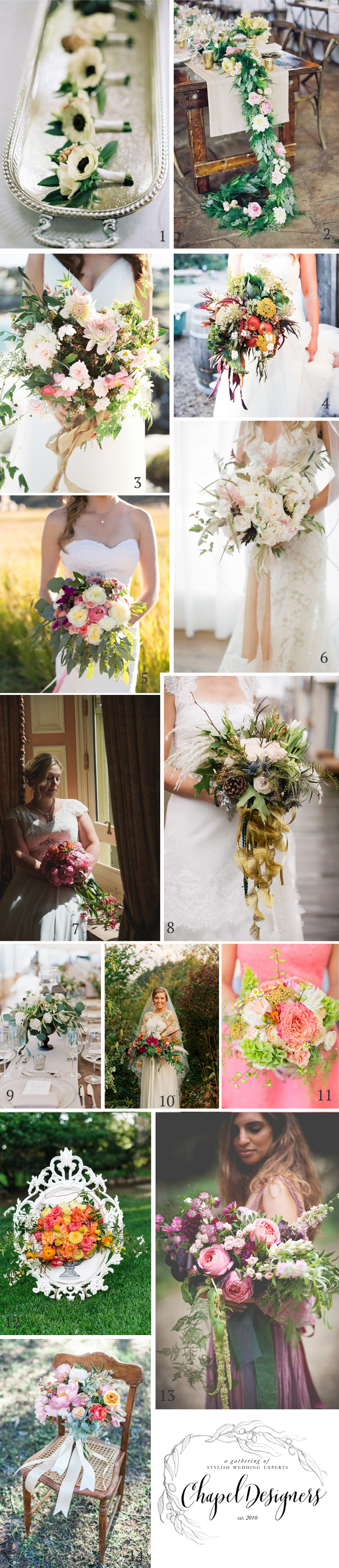 chapel designers - a collection of stylish wedding florists - @kmorganflowers UK Chapel Designer