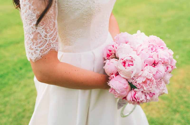 baby pink peonies