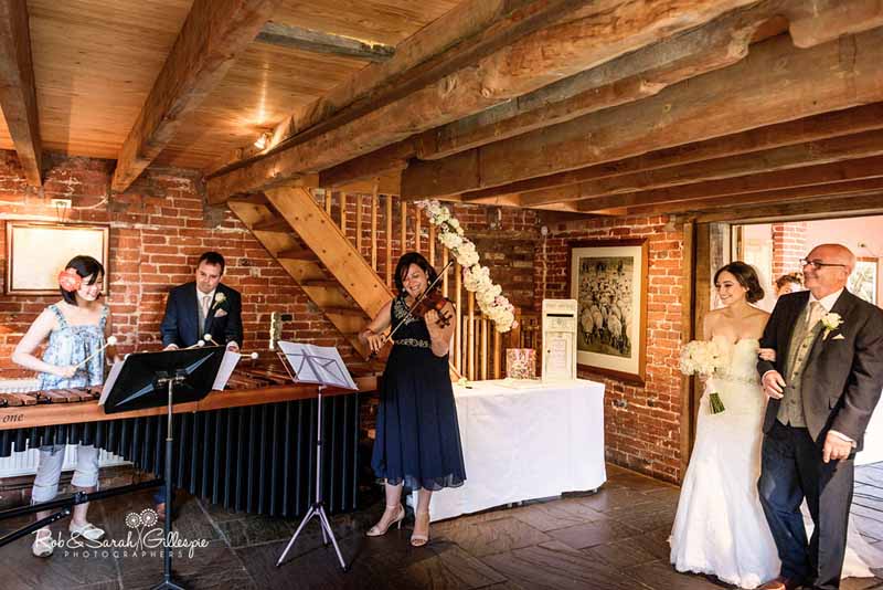 Packintgon Moor Wedding Ceremony Decorations and Flowers 