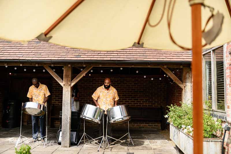 Steel drums wedding music