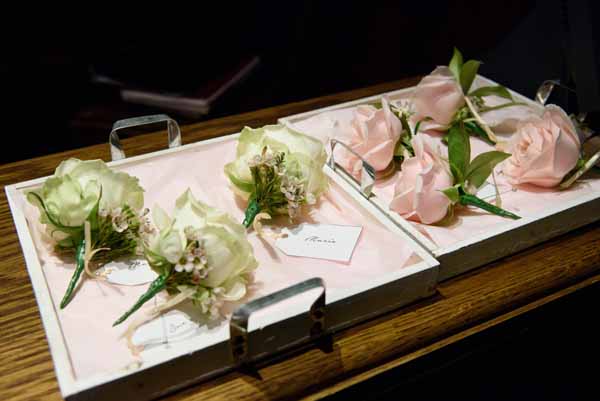 button-holes-and-corsages-pink-roses-cream-roses