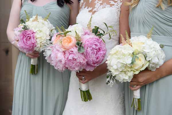 pink-penies-bridal-bouquets-hydrangea-bouquets-bridesmaids