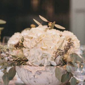 rustic-elegance-stone-centrepieces-white-hydrangeas-hampton-manor-wedding-florist-passion-for-flowers-24