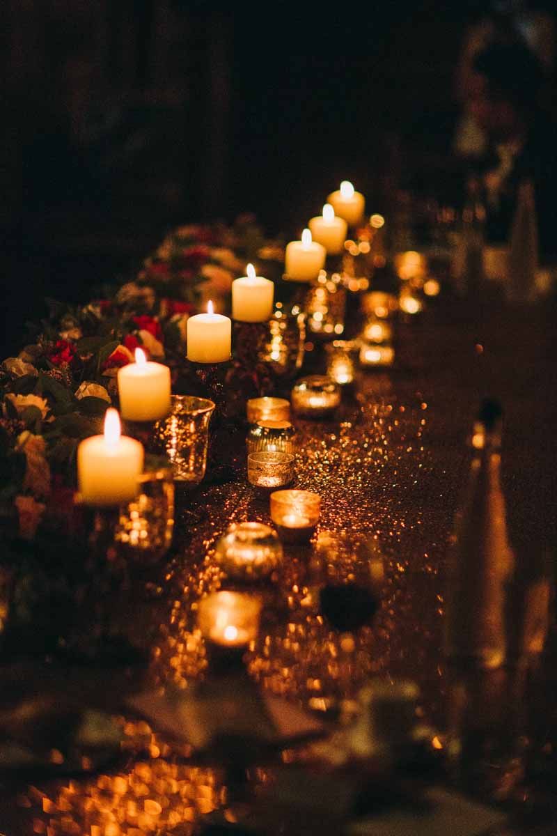 top-table-wedding-centrepieces-candle-light-and-tea-lights-by-kmorganflowers