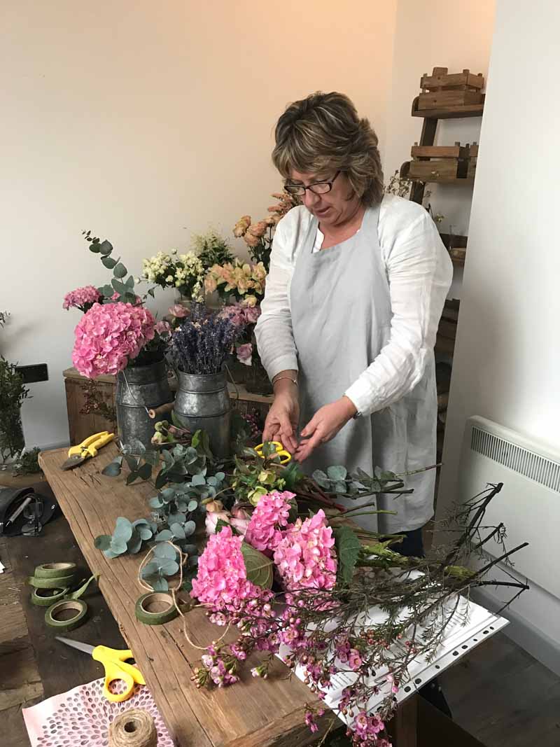 Wedding Flowers Workshops by Passion for Flowers Warwickshire Midlands