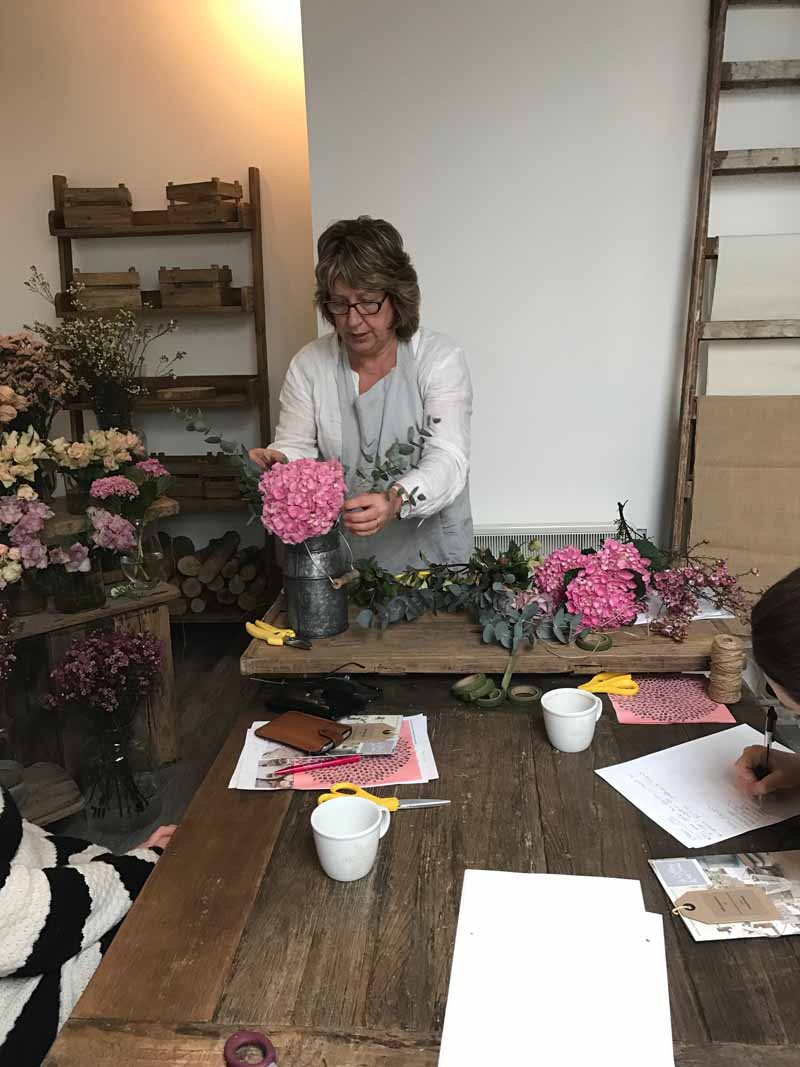 Wedding Flowers Workshops by Passion for Flowers Warwickshire Midlands