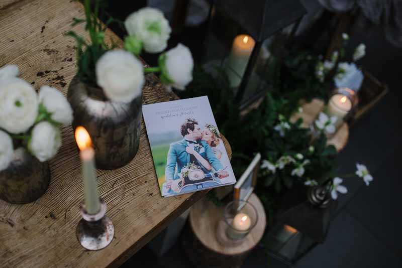 Passion for Flowers wedding florist Warwickshire Cotswolds Midlands - wedding fayre displays (1)