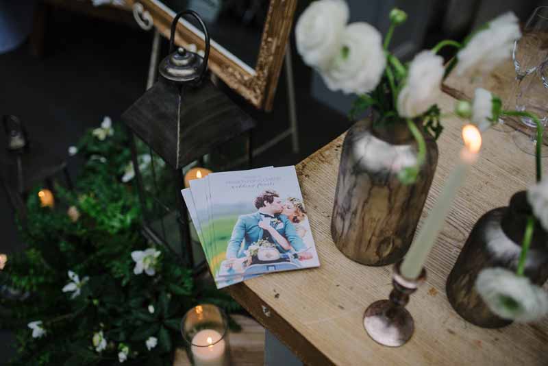 Passion for Flowers wedding florist Warwickshire Cotswolds Midlands - wedding fayre displays (2)