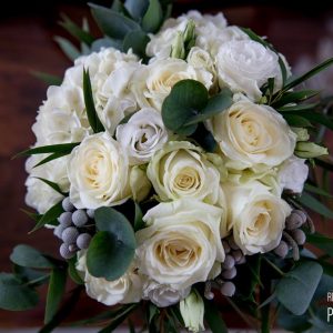 Green white and grey bride bouquets natural style Passion for Flowers