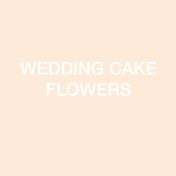 WEDDING CAKE FLOWERS