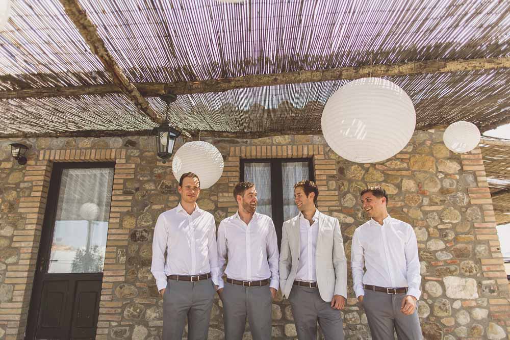 Grey Jackets Chinos Mens Wedding Attire Wedding in Tuscany, Locanda IN Tuscany Bridal Party Getting Ready - Passion for Flowers Destination Wedding