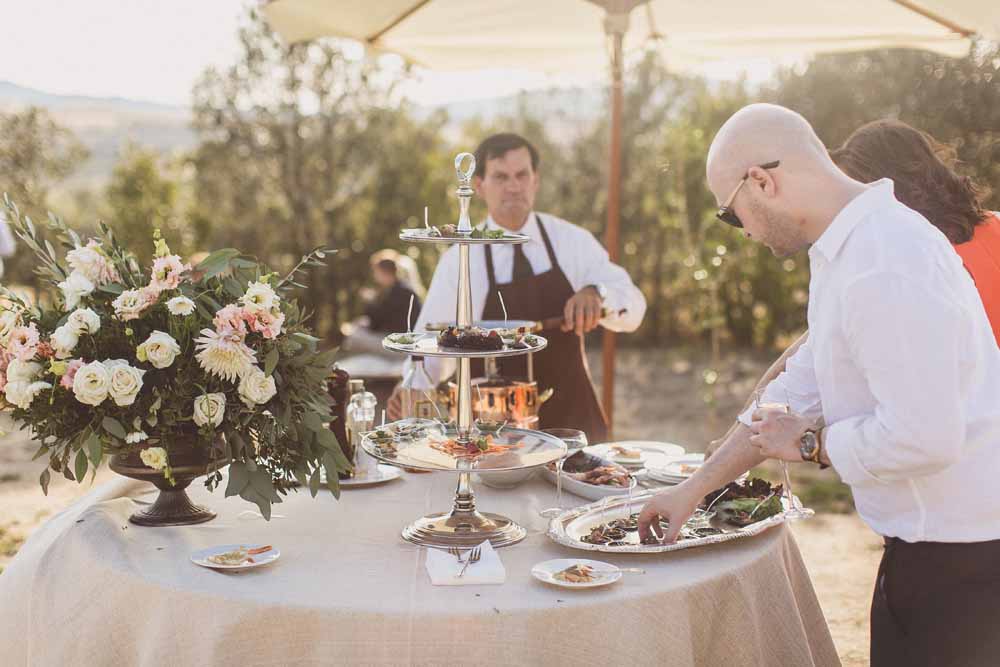 Tuscany wedding food stations - Rolands Social and Business Catering Florence
