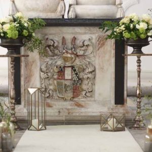 Compton Verney Wedding Ceremony Chapel by Passion for Flowers