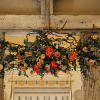 Rustic Twigs Hanging Floral Installation Country Pub Wedding Passion for Flowers wedding florists Solihull