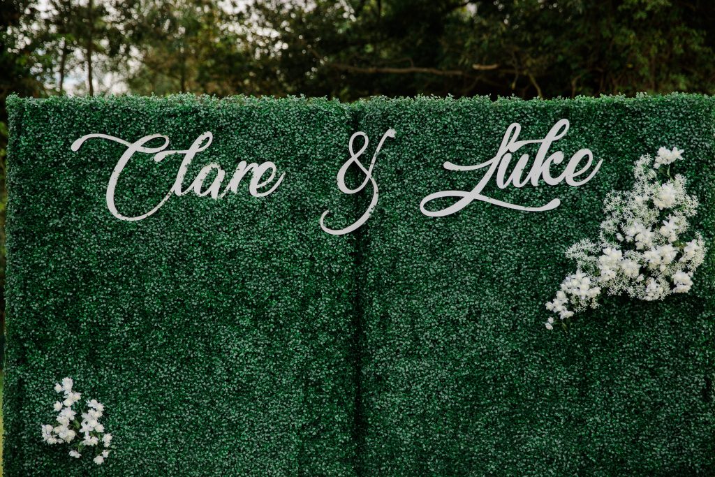 Flower wall backdrop