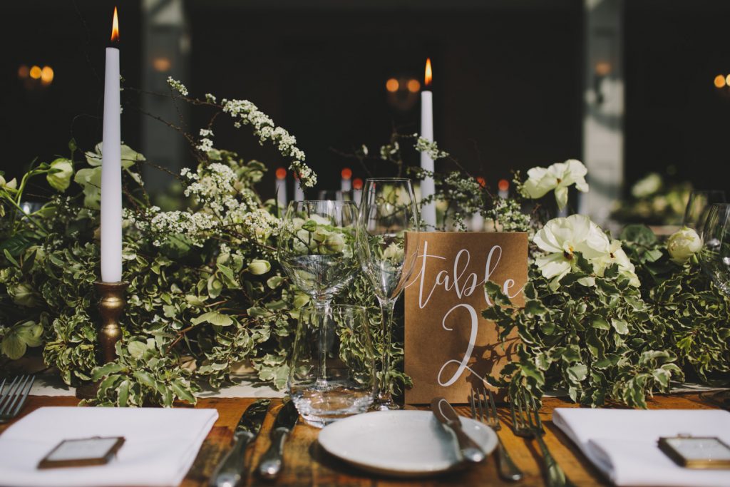 Table number cards for barns from The Wedding of my Dreams