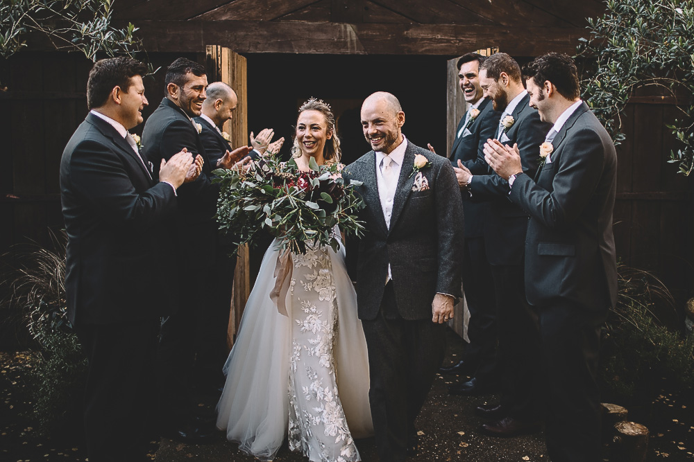 Wild foliage winter wedding bouquets Passion for Flowers 