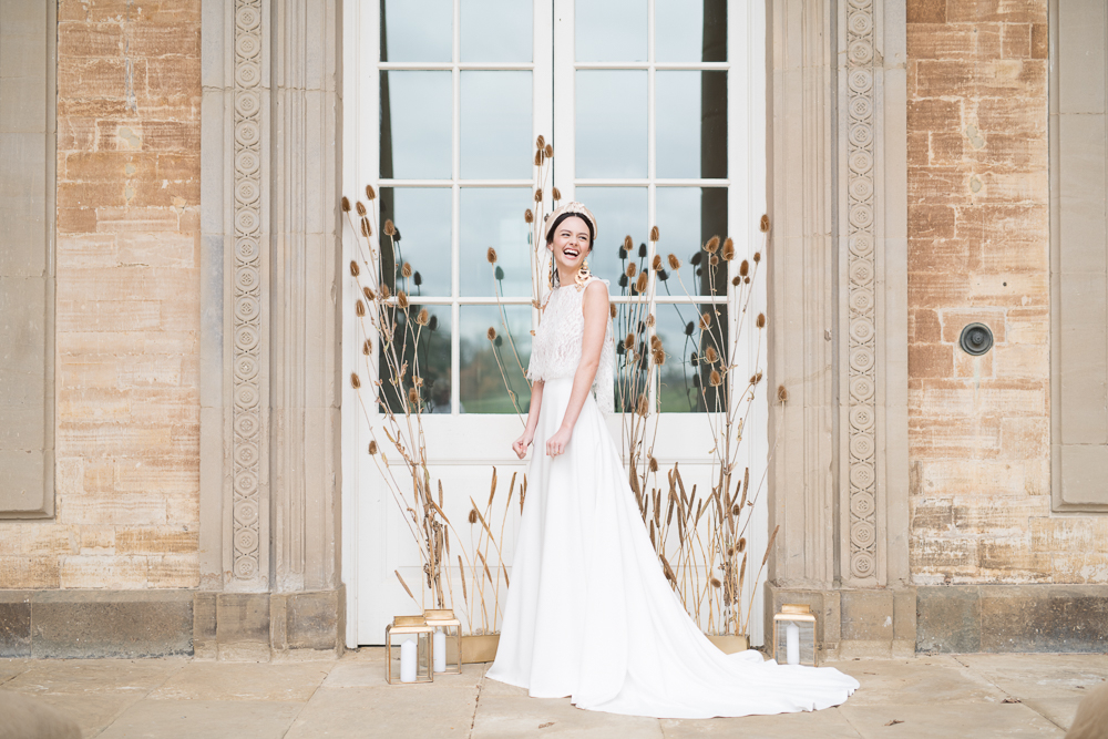 natural wedding flower styling Passion for Flowers Compton Verney Shoot 2